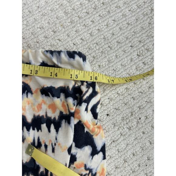 Tart Womens Cotton‎ Boho Flowy Pullover Strapless Long Maxi Dress Tie Dye Sz L - Picture 8 of 10